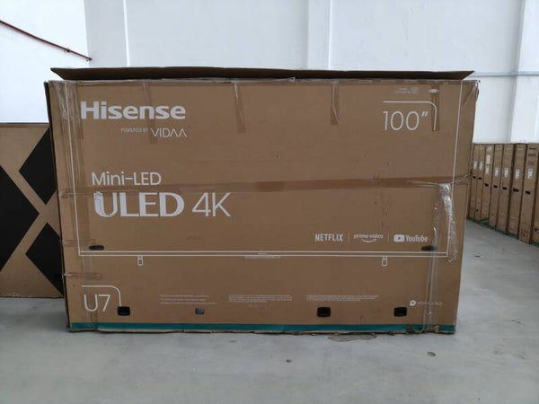 HISENSE 100" U7 ULED Mini-LED TV 100U7K