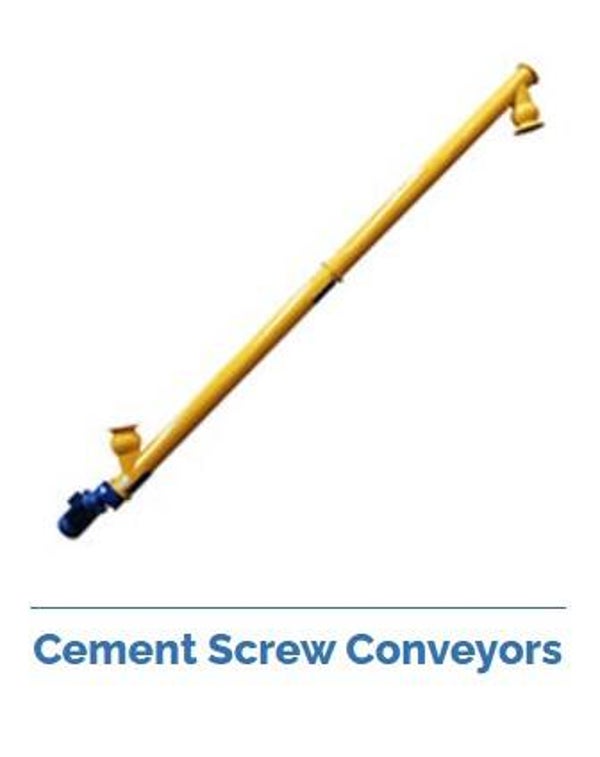 Cement Screw Conveyors