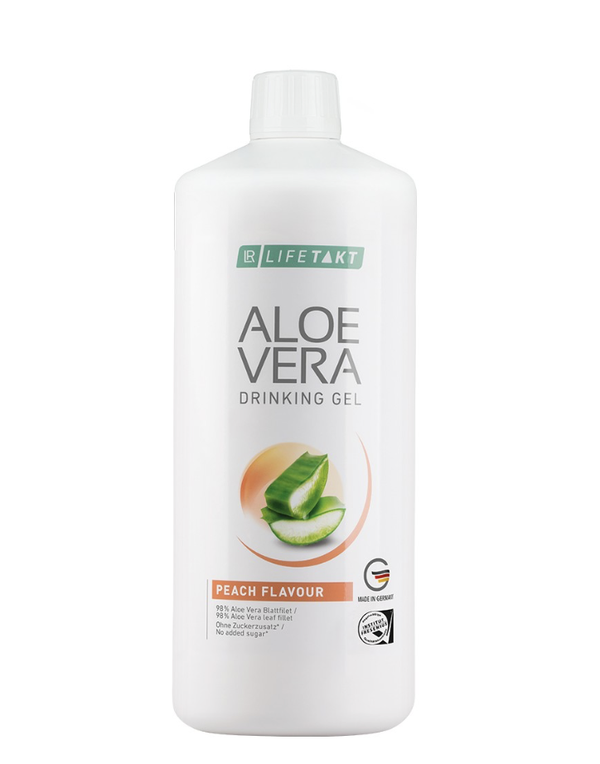 LR Lifetakt Aloe Vera Drinking Gel pêche