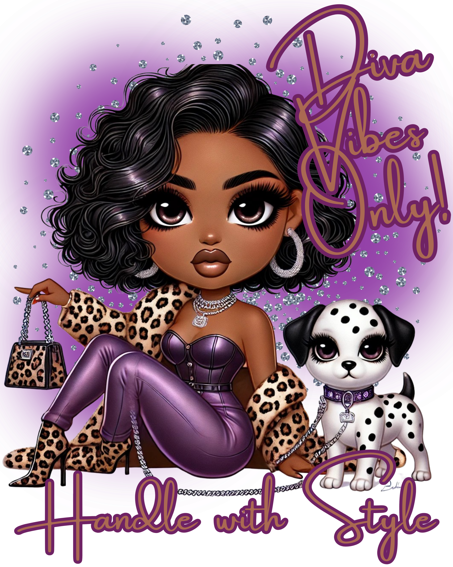 PURPLE- DIVA VIBES ONLY! - DUCHESS