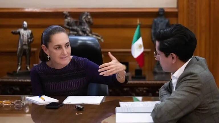 Claudia Sheinbaum habló con el primer ministro de Canadá por teléfono. Foto: Presidencia de México