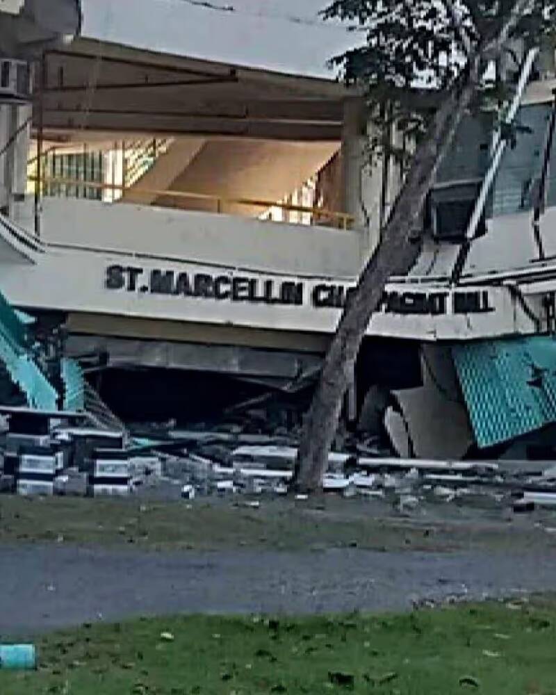 Terremoto en Filipinas. Foto @Global_ReportHQ