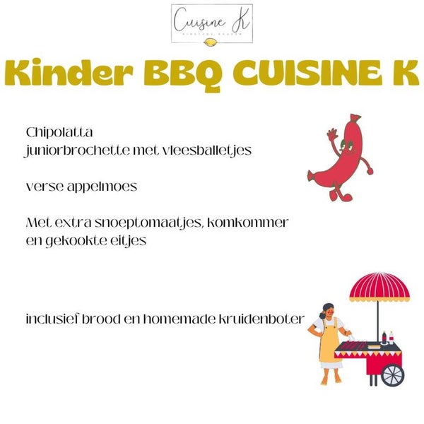 BBQ kind (vanaf 3jaar)