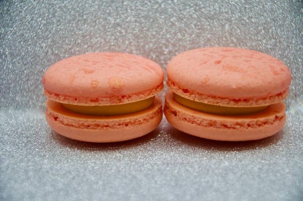 Peach Macarons