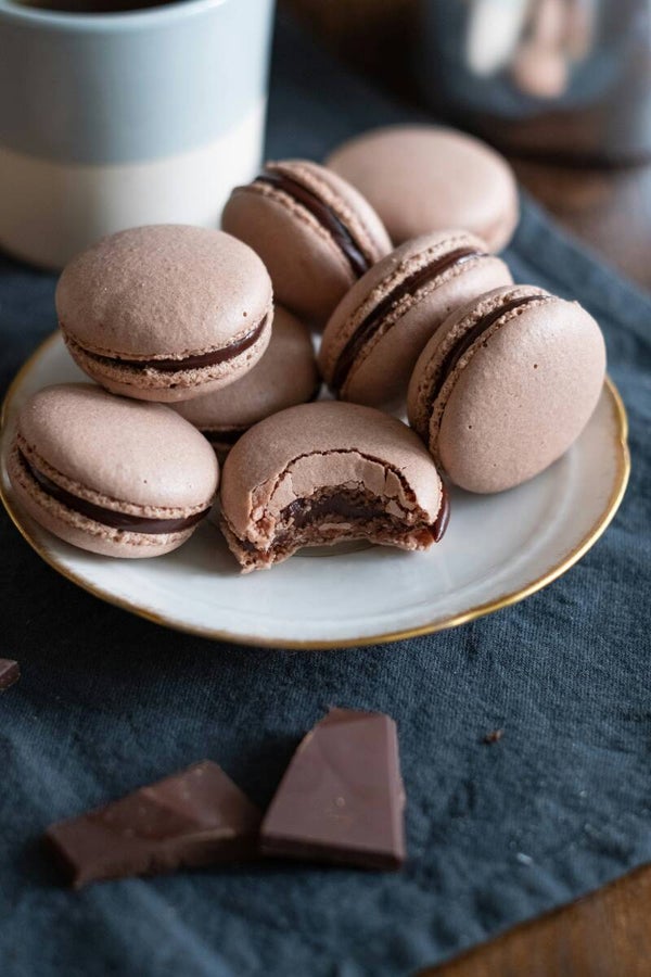Chocolate Macarons