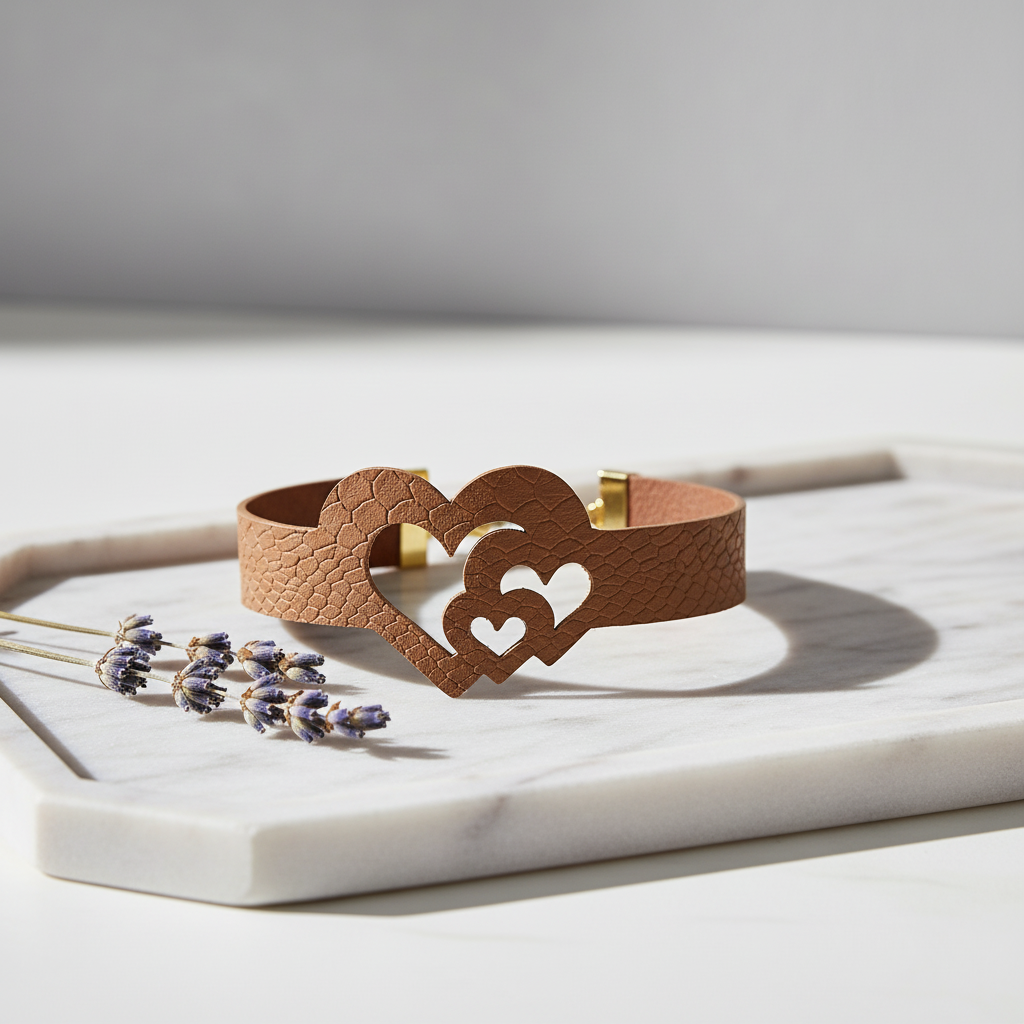 Bracelet réversible en simili cuir – Élégance & originalité - réf 181