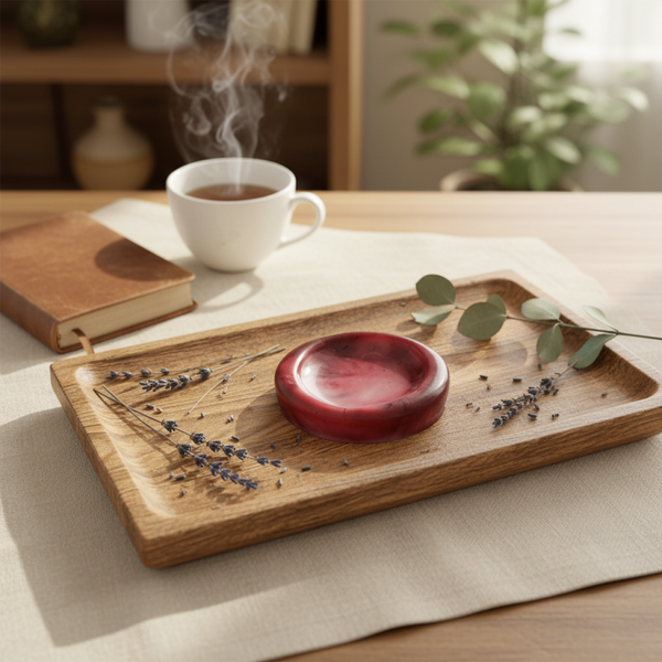 ✨ Pierre anti-stress en résine – Lisse, ronde et apaisante – Aide à la détente et à la concentration ✨Réf 157