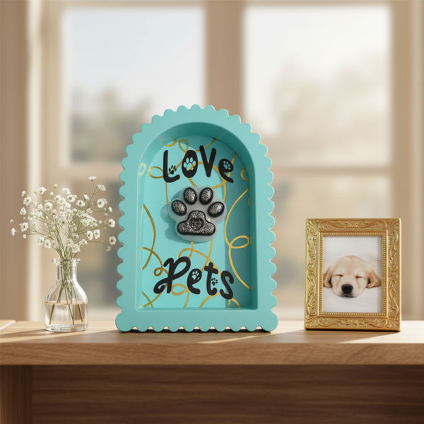 🐾 Décoration “Love Pets” – Le Cadeau Parfait pour les Amoureux des Animaux   - réf 196