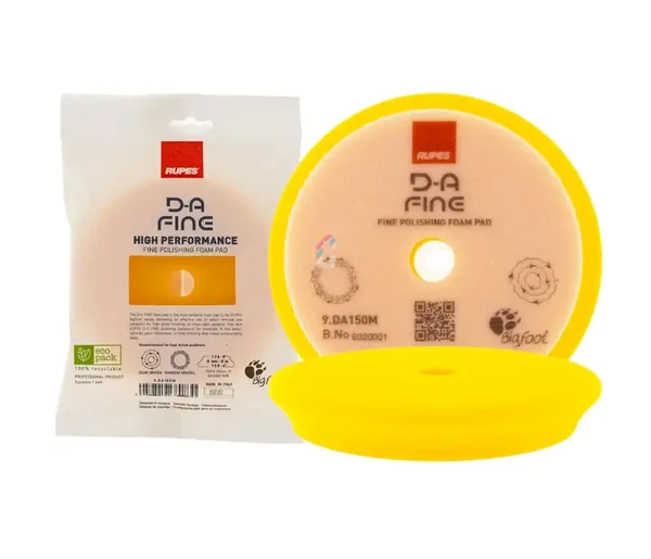 Rupes polierpad foam pad GROOT / RUPES D-A FINE Polijstschijf 130-150mm