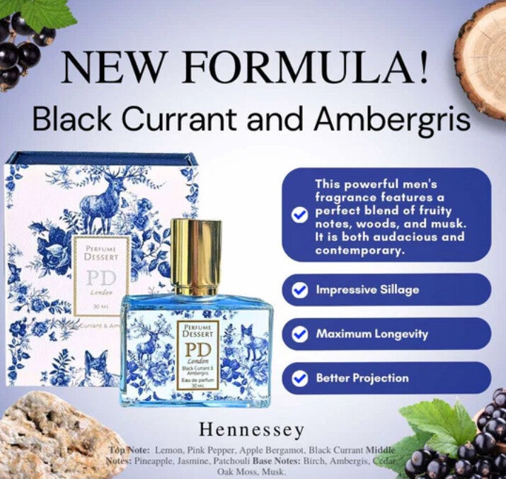 BLACK CURRANT AND AMBERGIS 30ml