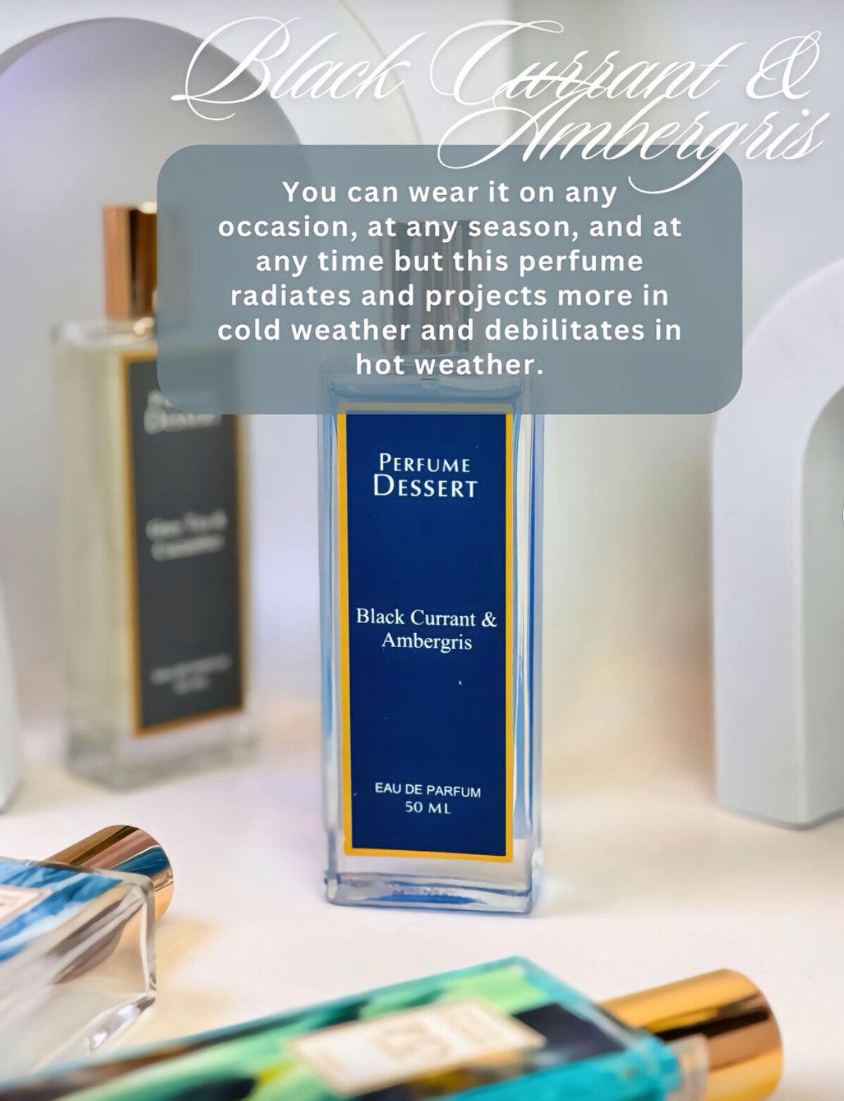 BLACK CURRANT AND AMBERGIS 50ml