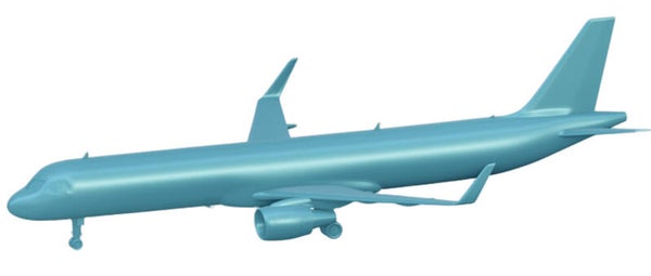 Airbus A321 with Sharklets / CFM Engines - 1/500