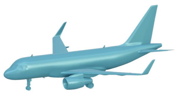 Airbus A318 with Sharklets / CFM engines - 1/500