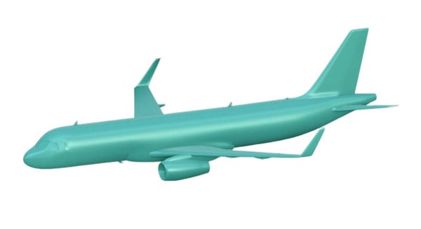 Airbus A320 with Sharklets / IAE Engines - 1/500