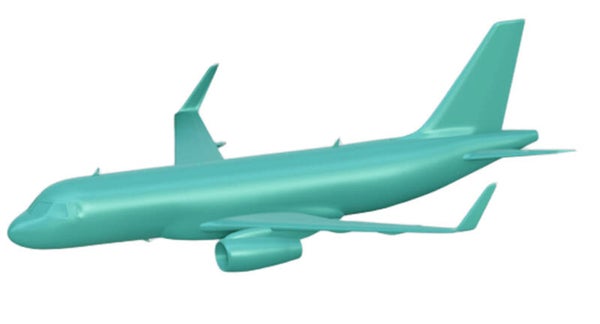 Airbus A319 with Sharklets / IAE Engines - 1/500