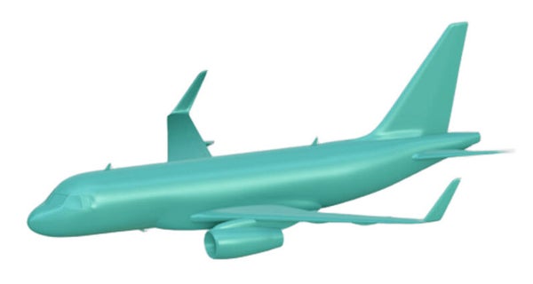 Airbus A318 with Sharklets / PW engines - 1/500