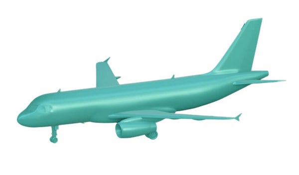 Airbus A319 with IAE engines - 1/500