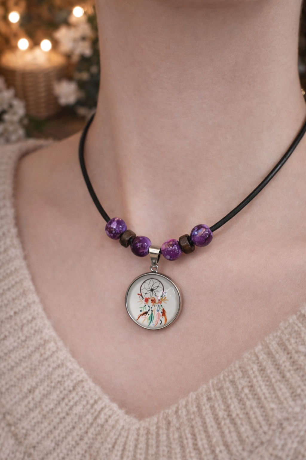 Collier attrape rêve