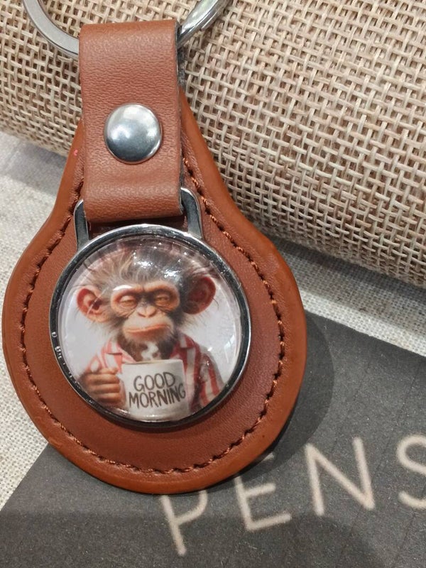 Porte clefs good morning