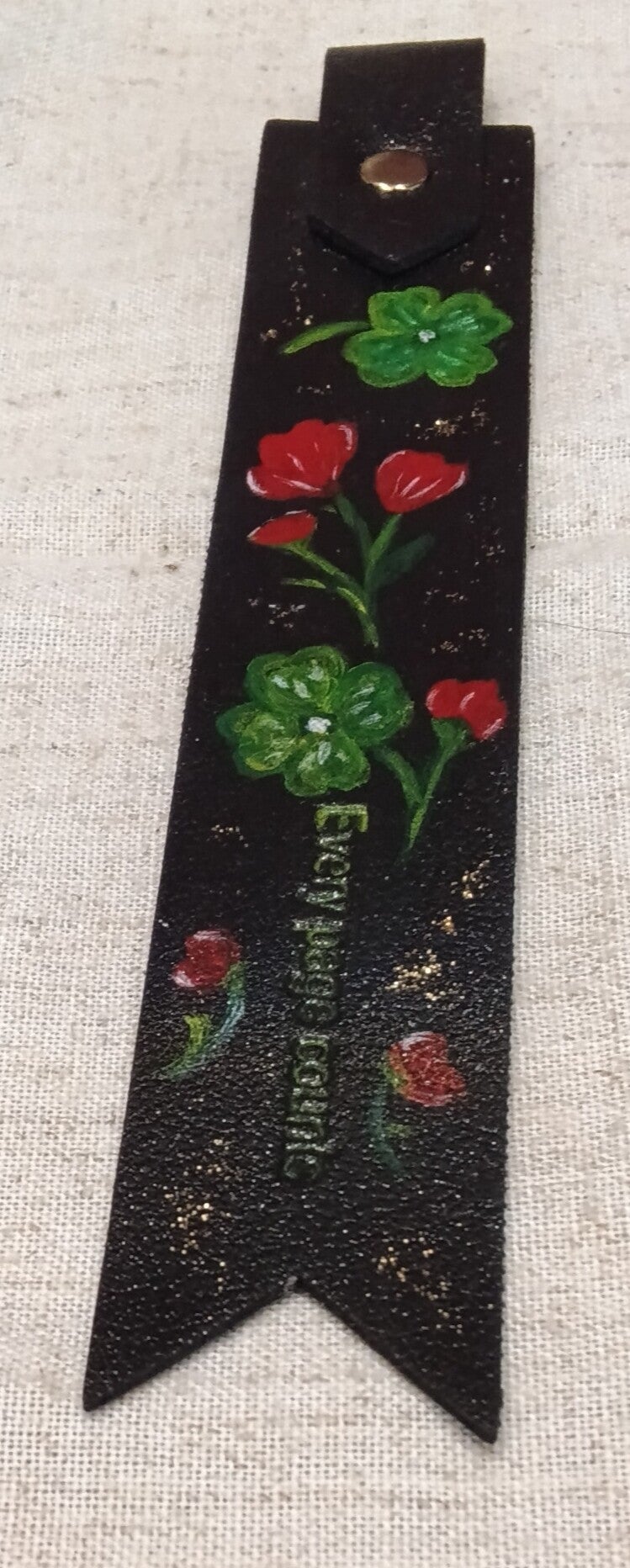 Trèfle et fleurs