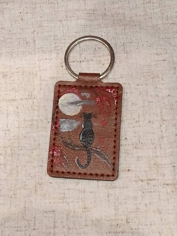 Le chat et la lune