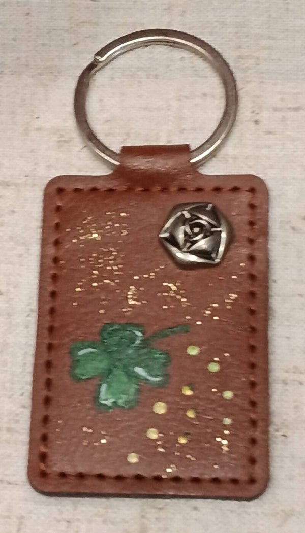 Trèfle et fleurs