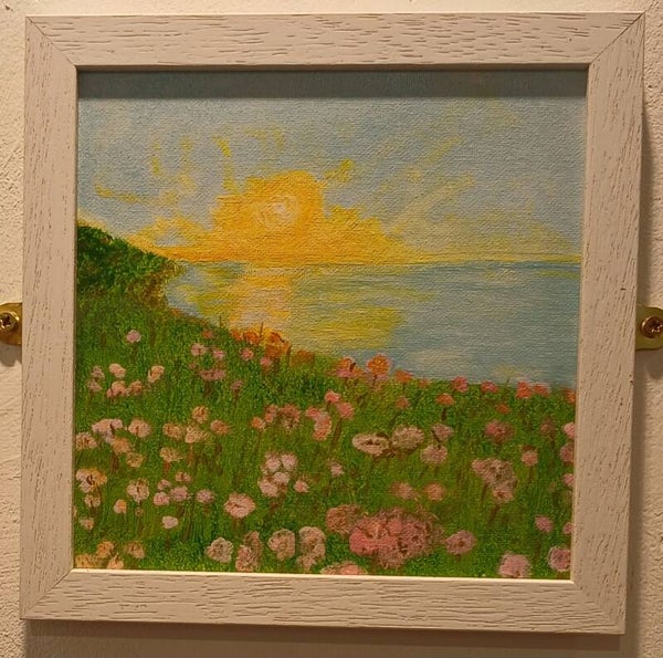 'Early Morning With Sea Thrift...