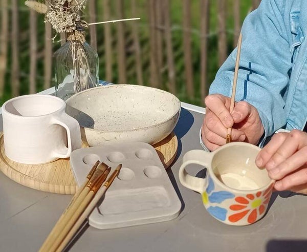 Workshop Pottery painting x Coffeeleaves