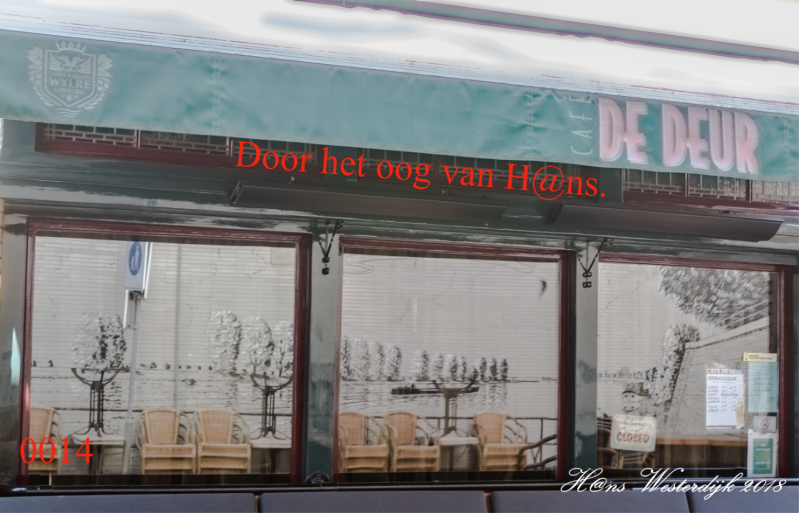0014 De overkant in het glas.