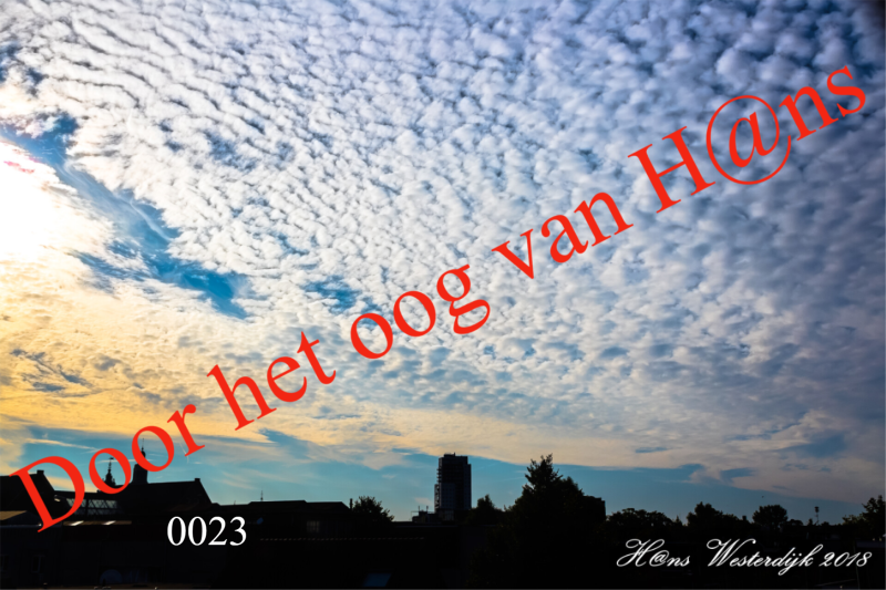 0023 Vlaarding ondergaande zon