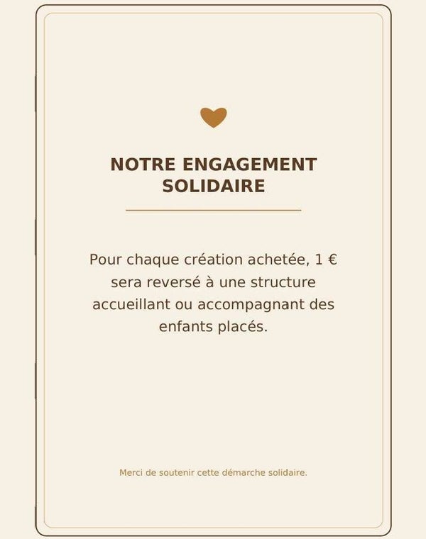 Un euro pour les enfants placés