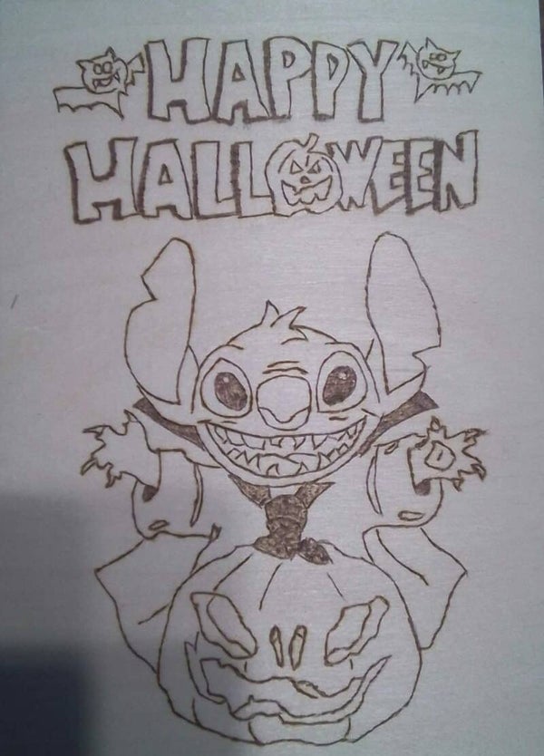 Stitch vampire – Happy Halloween