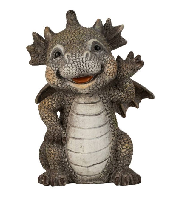 Lachender Drache stehend – gratis Versand!