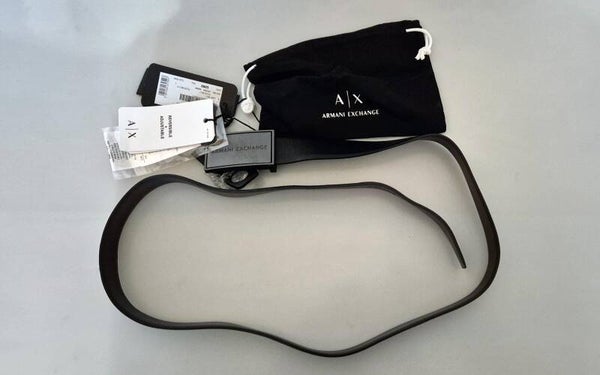 Armani Exchange Ledergürtel -- Gratis Versand!