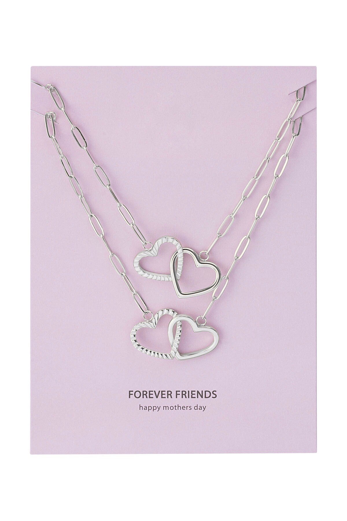 Ketting Grof Hart Zilver