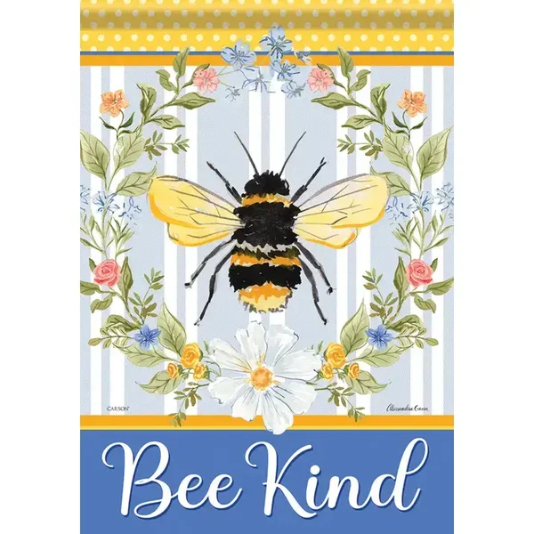 Bee Kind Garden Flag (Durasoft)