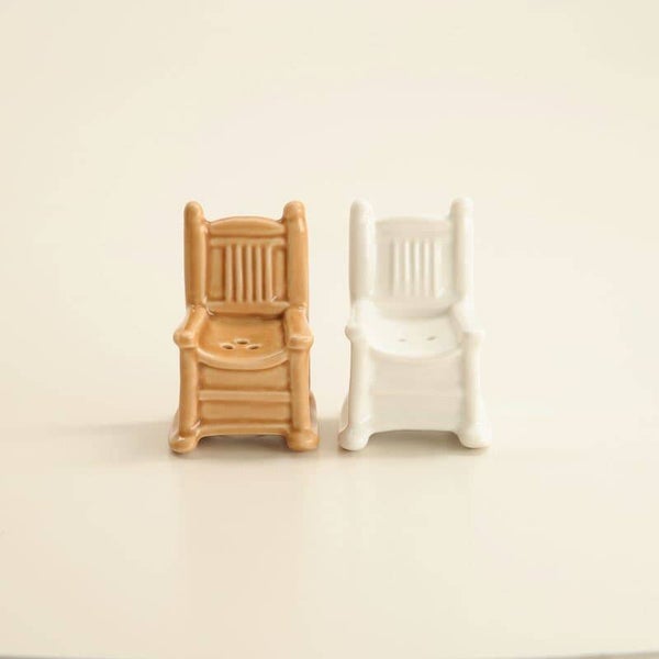 Rocking Chair Mini Salt and Pepper Shaker Set