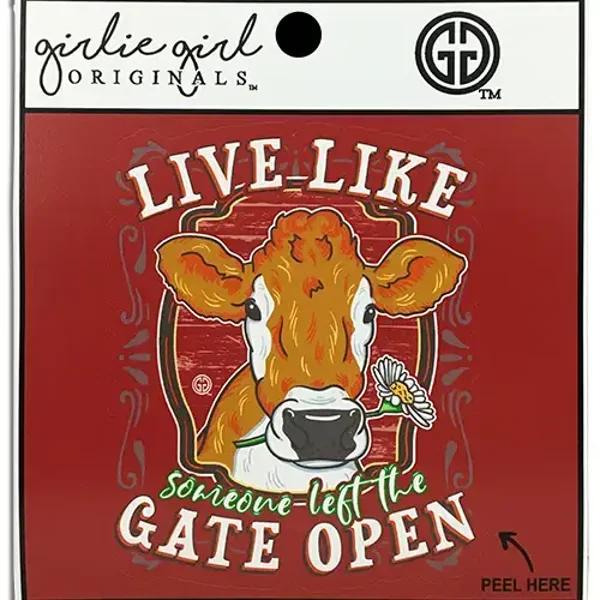 Decal/Sticker Girlie Girl Originals