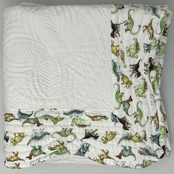 Baby or Lap Quilt-Dinosaur
