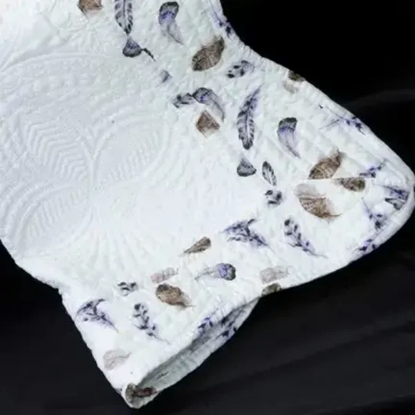Baby or Lap Quilt-Feather