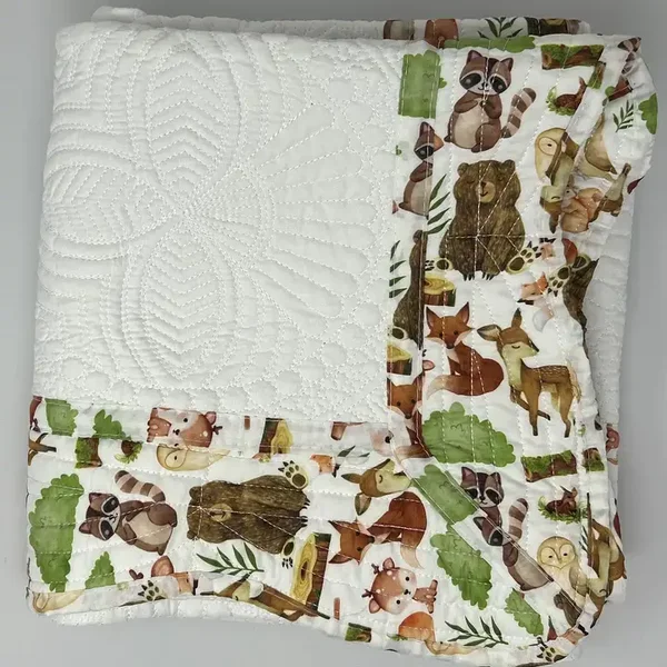 Baby or Lap Quilt-Forest Animals