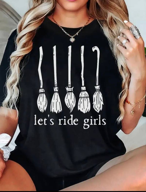 Lets Ride Girls Tee