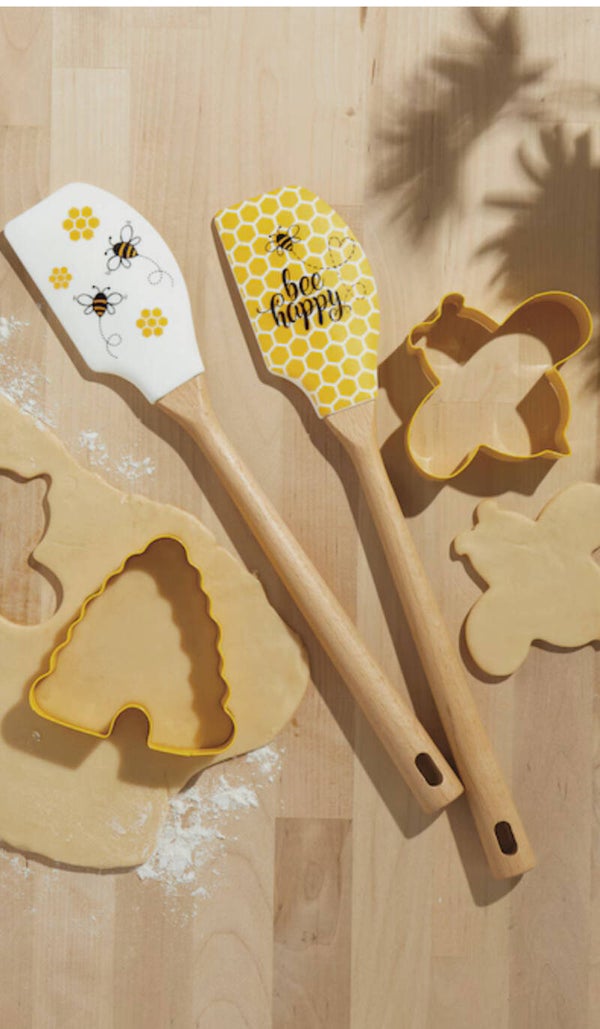 Bee 4-piece Spatula and Cookie Cutters