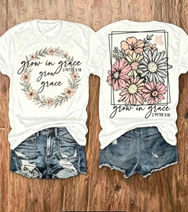 Growing in Grace T Shirt