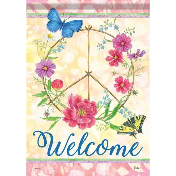 Peace Garden Flag (Durasoft)