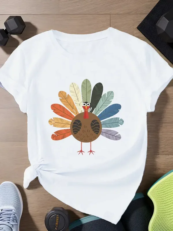 Women's Graphic Turkey TShirt