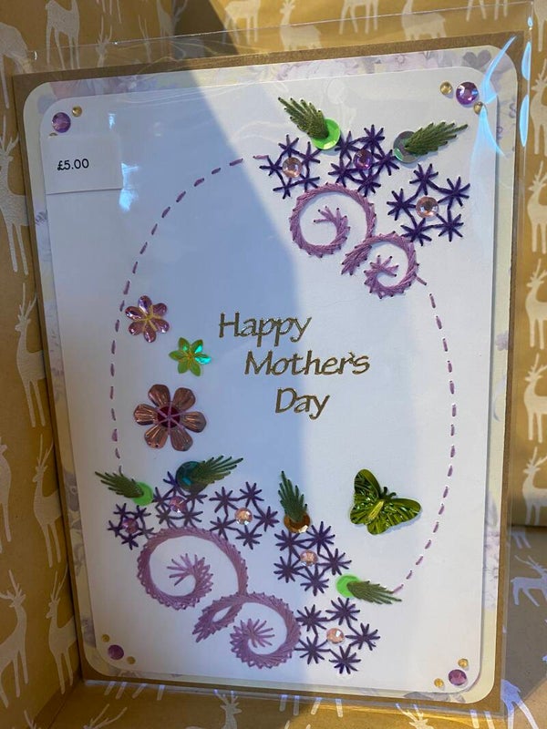 N.B Crafts Mother's day card
