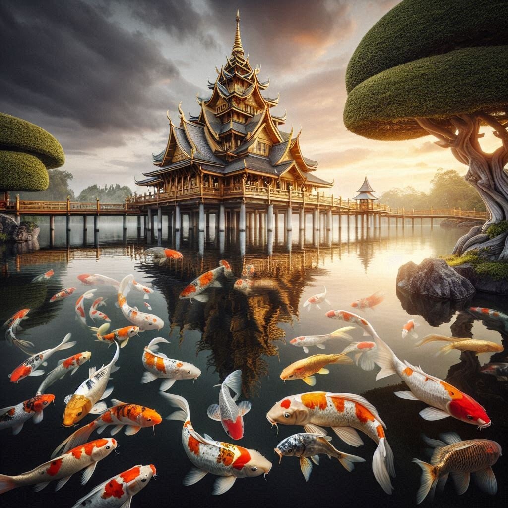 Koi Carp Cards