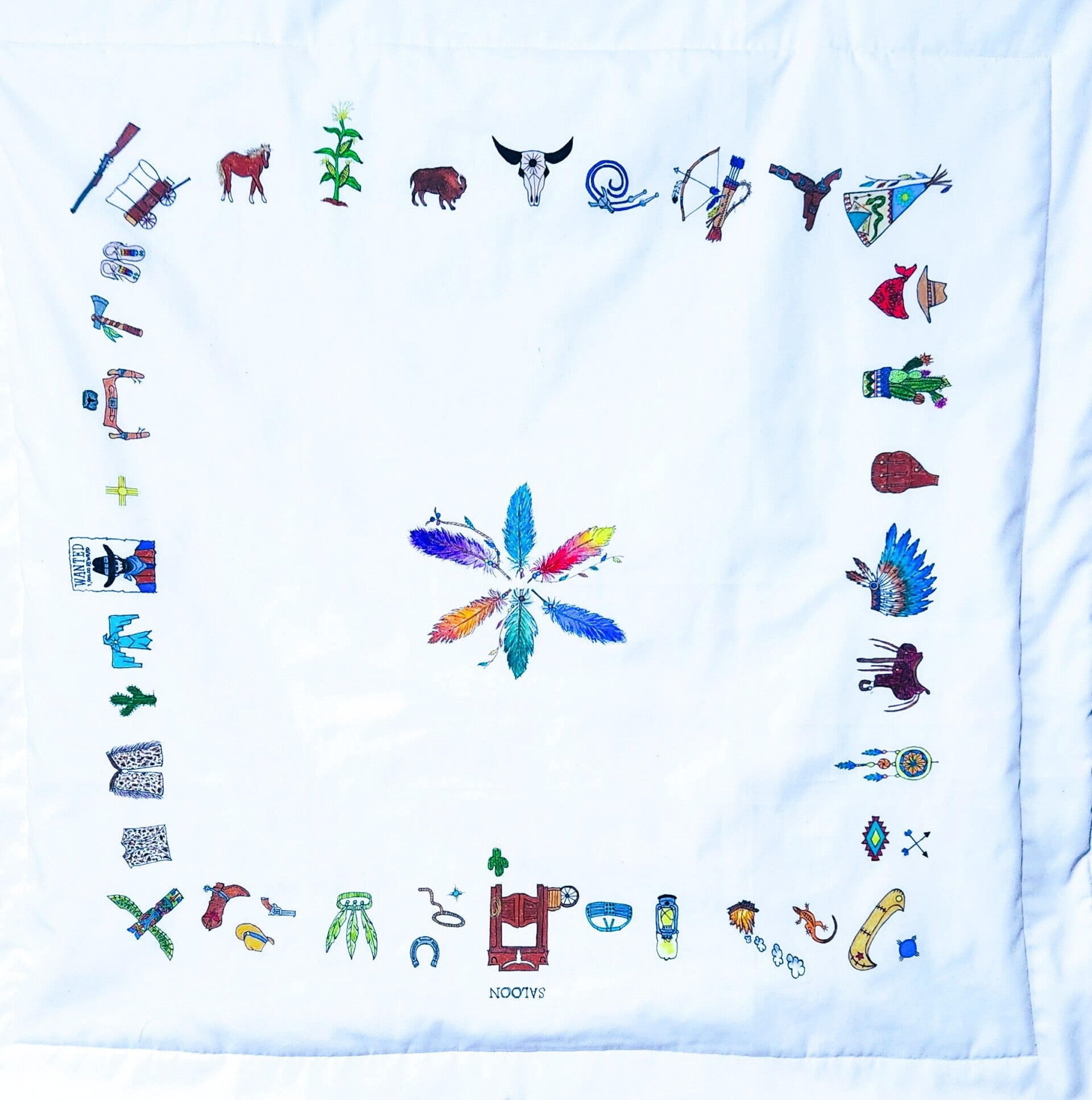 Native/Cowboy blanket