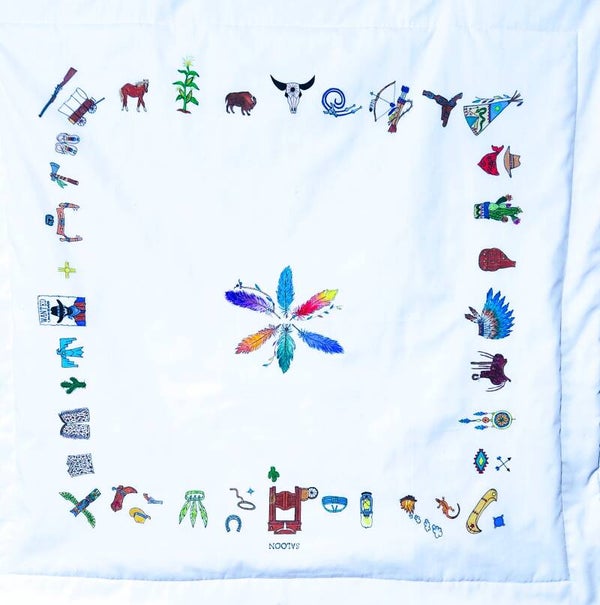 Native/Cowboy blanket